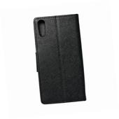 Etui zamykane z klapk� i magnesem Fancy Book czarny do Sony Xperia XZ