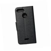 Etui zamykane z klapk� i magnesem Fancy Book czarny do Xiaomi Redmi 6