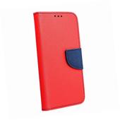 Etui zamykane z klapk i magnesem Fancy Book czerwono-granatowy do Samsung A72