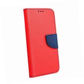 Pokrowiec Etui zamykane z klapk i magnesem Fancy Book czerwono-granatowy do Samsung Galaxy J7 (2017)