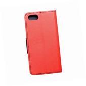 Etui zamykane z klapk� i magnesem Fancy Book czerwono-granatowy do Apple iPhone 7