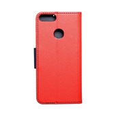 Pokrowiec Fancy Book czerwono-granatowy do Huawei P Smart