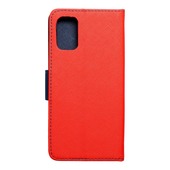 Pokrowiec Fancy Book czerwono-granatowy do Samsung A02S