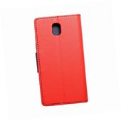 Etui zamykane z klapk� i magnesem Fancy Book czerwono-granatowy do Samsung Galaxy J5 2017