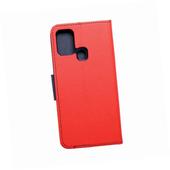 Etui zamykane z klapk� i magnesem Fancy Book czerwono-granatowy do Samsung Galaxy M31