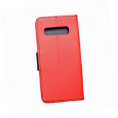 Etui zamykane z klapk� i magnesem Fancy Book czerwono-granatowy do Samsung Galaxy S10 Plus