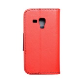 Pokrowiec Fancy Book czerwono-granatowy do Samsung Galaxy Trend (S7560)