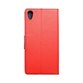 Pokrowiec Fancy Book czerwono-granatowy do Sony Xperia XA1 Ultra