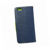 Etui zamykane z klapk� i magnesem Fancy Book granatowo-limonkowy do Apple iPhone 6