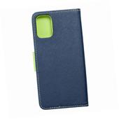 Etui zamykane z klapk� i magnesem Fancy Book granatowo-limonkowy do LG K62