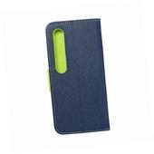Etui zamykane z klapk� i magnesem Fancy Book granatowo-limonkowy do Xiaomi Mi 10T Pro 5G