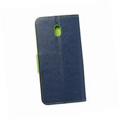 Etui zamykane z klapk� i magnesem Fancy Book granatowo-limonkowy do Xiaomi Redmi 8A