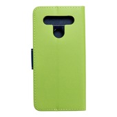 Pokrowiec Fancy Book limonkowo-granatowy do LG K51S