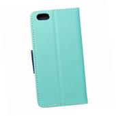 Etui zamykane z klapk� i magnesem Fancy Book mi�towo-granatowy do Apple iPhone 6s