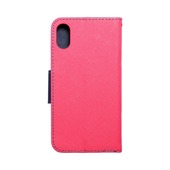 Pokrowiec Fancy Book r�owo-granatowy do Apple iPhone X