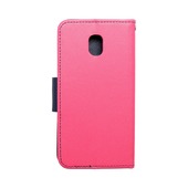Pokrowiec Fancy Book r�owo-granatowy do Samsung Galaxy J3 2017