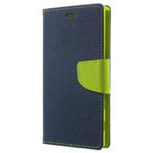 Pokrowiec Fancy Case granatowo-limonkowy do Samsung Galaxy S10e