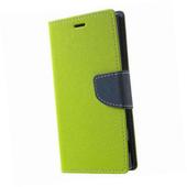 Etui zamykane z klapk� i magnesem Fancy Case limonkowo-granatowy do Samsung Galaxy A42 5G