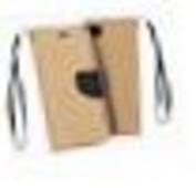 Etui zamykane z klapk� i magnesem Fancy Case z�oto-czarny do Apple iPhone 13 Pro Max