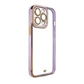 Pokrowiec Fashion Case fioletowy do Apple iPhone 12 Pro Max