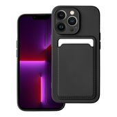 etui portfel Pokrowiec Forcell Card Case czarny do Apple iPhone 13 Pro