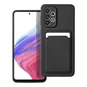 etui portfel Pokrowiec Forcell Card Case czarny do Samsung Galaxy A33 5G
