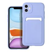 Pokrowiec Forcell Card Case fioletowy do Apple iPhone 11