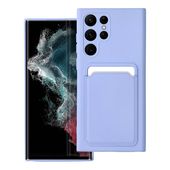 Pokrowiec Forcell Card Case fioletowy do Samsung Galaxy S22 Ultra