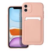Pokrowiec Forcell Card Case różowy do Apple iPhone 11