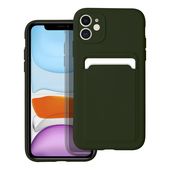 Pokrowiec Forcell Card Case zielony do Apple iPhone 11