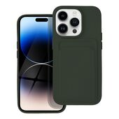 Pokrowiec Forcell Card Case zielony do Apple iPhone 14 Pro