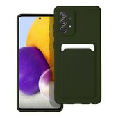 Pokrowiec Forcell Card Case zielony do Samsung A72