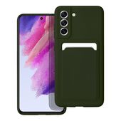 Pokrowiec Forcell Card Case zielony do Samsung S21 FE