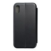 Pokrowiec Forcell Elegance Book czarny do Apple iPhone X