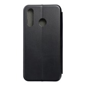 etui podstawka Pokrowiec Forcell Elegance Book czarny do Huawei P30 Lite