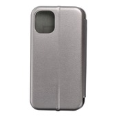 etui ksi��eczkowe Pokrowiec Forcell Elegance Book szary do Apple iPhone 12 Mini