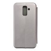 Pokrowiec Forcell Elegance Book szary do Samsung Galaxy A6 Plus (2018)