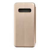 Pokrowiec Forcell Elegance Book złoty do Samsung Galaxy S10 Plus