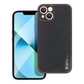 Pokrowiec Forcell Leather Case czarny do Apple iPhone 14 Max