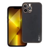 Pokrowiec Forcell Leather Case czarny do Apple iPhone 14 Pro