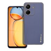 etui matowe Pokrowiec Forcell Leather Case niebieski do Xiaomi POCO C65