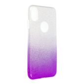 Pokrowiec Pokrowiec Forcell Shining Ombre fioletowy do Apple iPhone XS Max