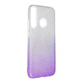 Pokrowiec Pokrowiec Forcell Shining Ombre fioletowy do Huawei P40 Lite E