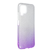 Pokrowiec Forcell Shining Ombre fioletowy do Huawei P40 Lite