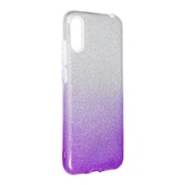 etui brokatowe Pokrowiec Forcell Shining Ombre fioletowy do Huawei Y6 (2019)