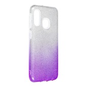 Pokrowiec Forcell Shining Ombre fioletowy do Samsung Galaxy A20e