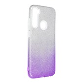 etui brokatowe Pokrowiec Forcell Shining Ombre fioletowy do Xiaomi Redmi Note 8T