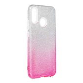 etui brokatowe Pokrowiec Forcell Shining Ombre r�owy do Huawei P20 Lite