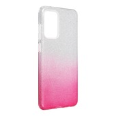 etui brokatowe Pokrowiec Forcell Shining Ombre r�owy do Samsung A72 4G