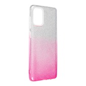 etui brokatowe Pokrowiec Forcell Shining Ombre r�owy do Samsung Galaxy A71